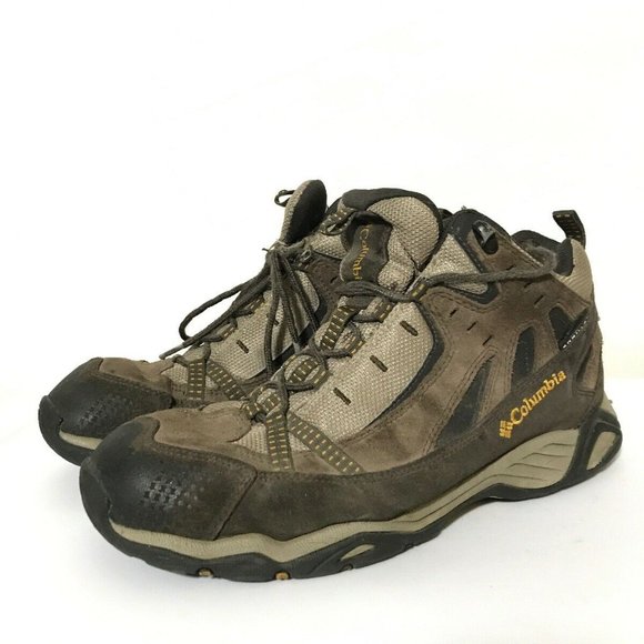 Columbia Omni Tech Hiking Waterproof Boots Brown - Picture 5 of 8